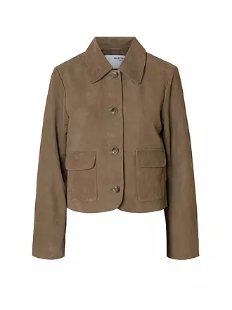 SELECTED FEMME | Lederjacke SLFKAYA SUEDE | 